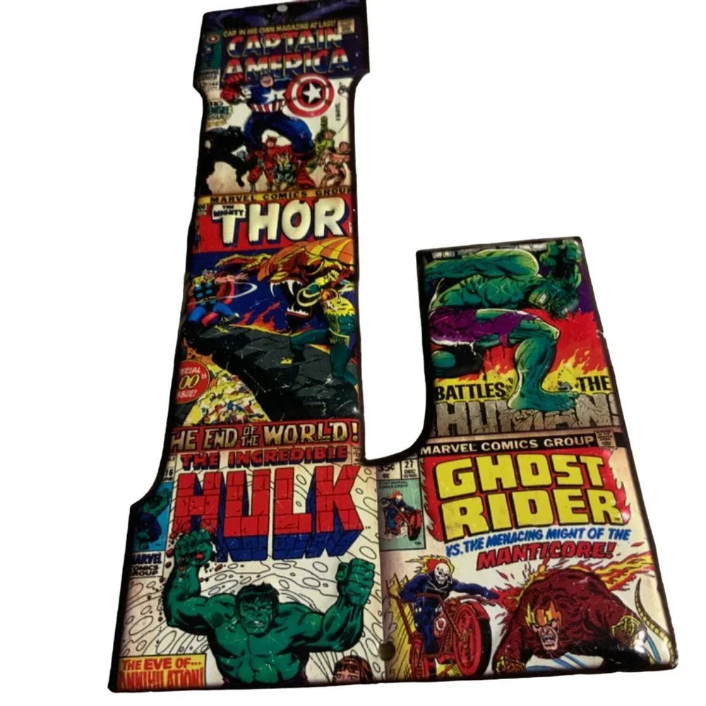 Open Road Brands Marvel Comics Metal Wall Hanging Sign